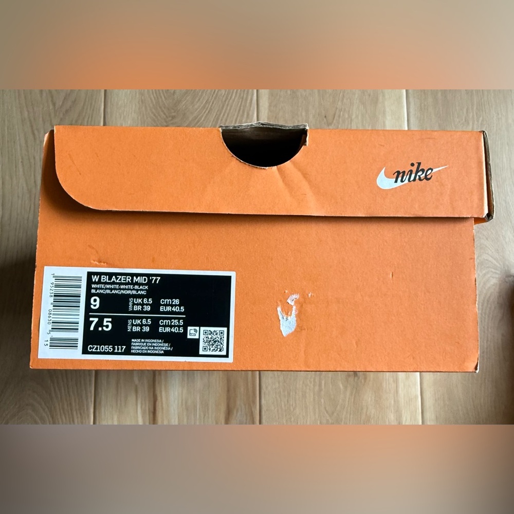Nike Blazer Mid '77 Women's Shoes - CZ1055-117 - New - Size 9 - Picture 14 of 14
